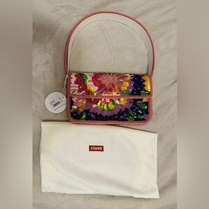 STAUD TOMMY BEADED BAG AURORA